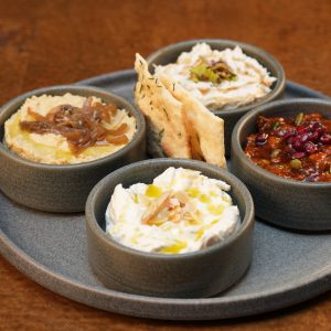 Ege Dörtlemesi Meze Tabağı