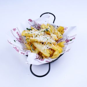 Beyaz Peynirli Taze Baharatlı Patates