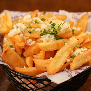 Beyaz Peynirli Taze Baharatlı Patates